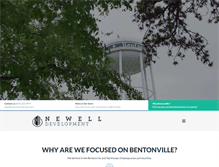 Tablet Screenshot of newelldevelopment.com
